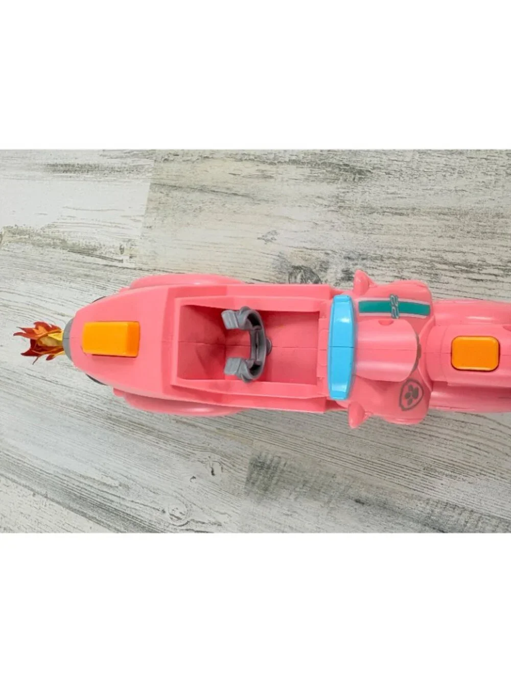 Paw Patrol Liberty Dachshund Action Figure With Motorcycle
